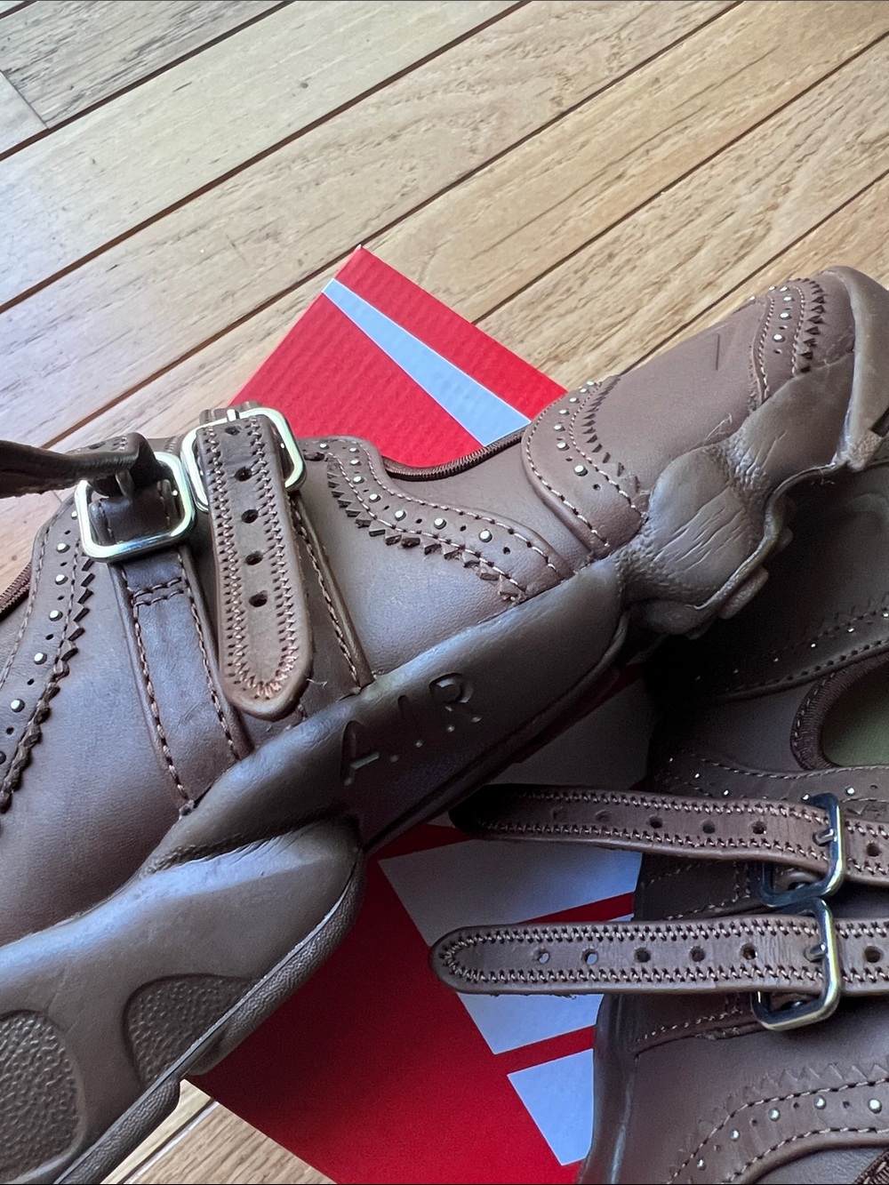Nike Women's Air rifts Brown size 9 - Picture 7 of 9
